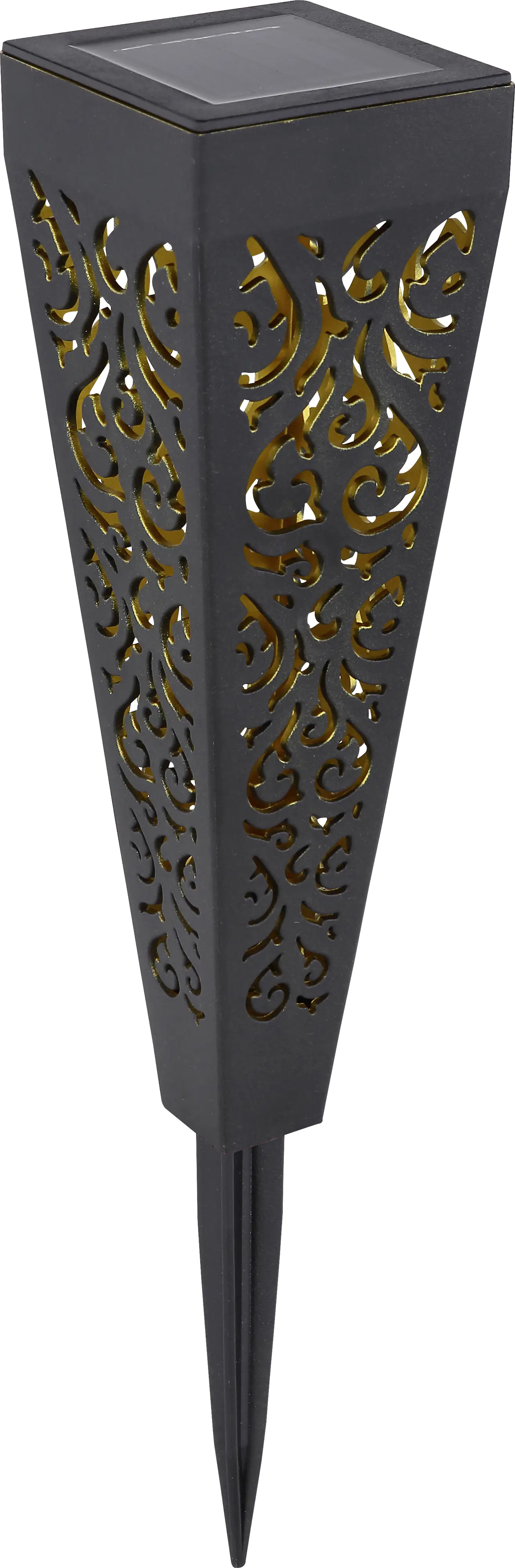 Globo Solarleuchte schwarz weiß