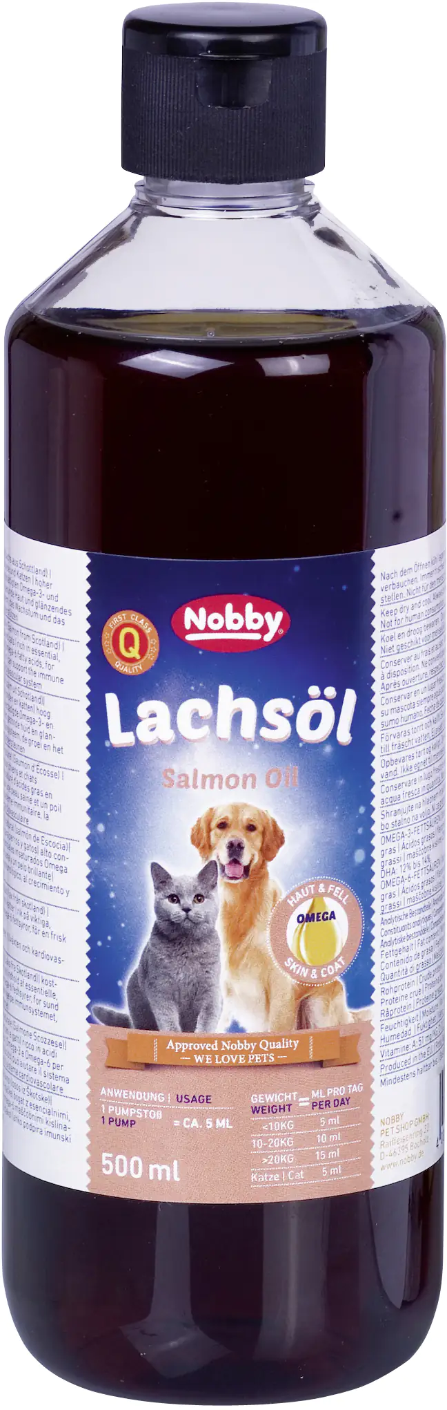 Nobby Lachsöl 500 ml