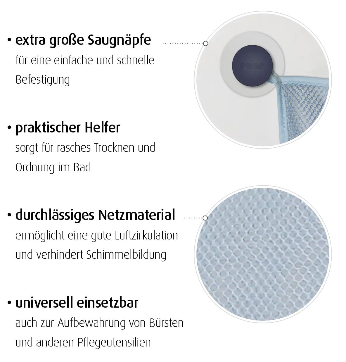 Reer Badespielzeug-Netz 43 x 36 cm