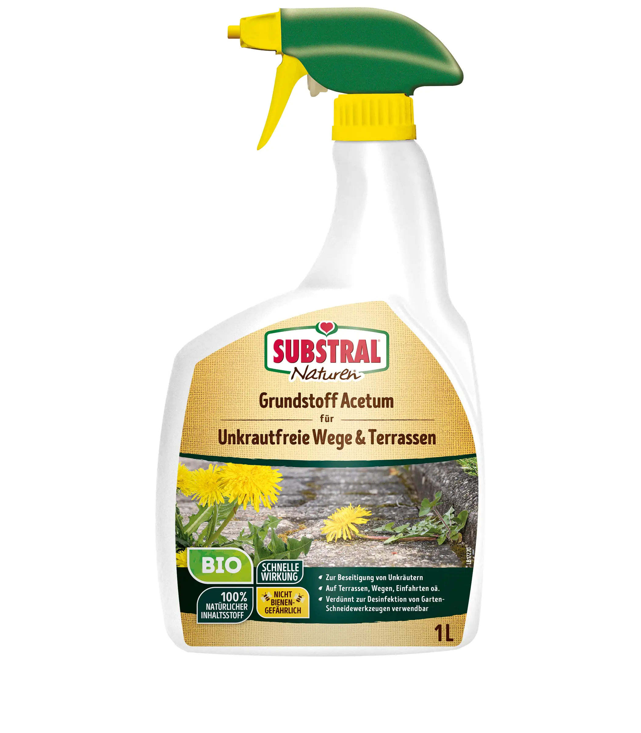 Substral Naturen Grundstoff Acetum Bio Unkrautfrei 1 L