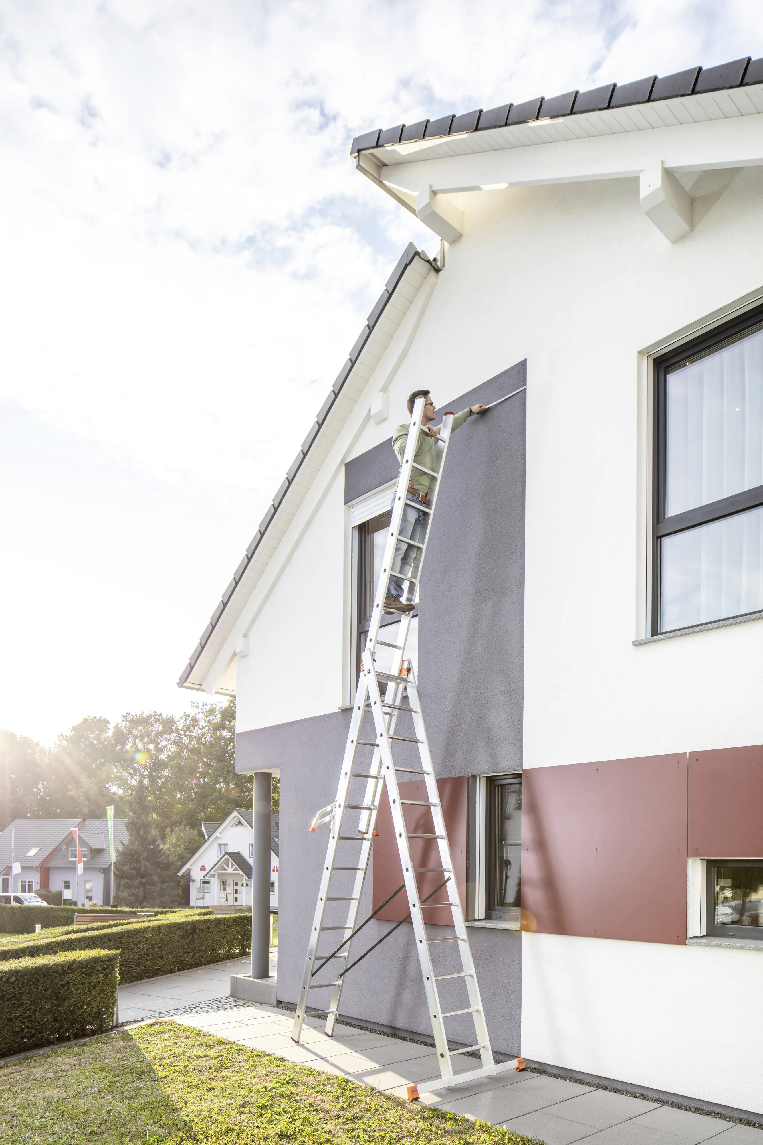 Krause Aluminium-Vielzweckleiter MONTO Tribilo 9,30 m