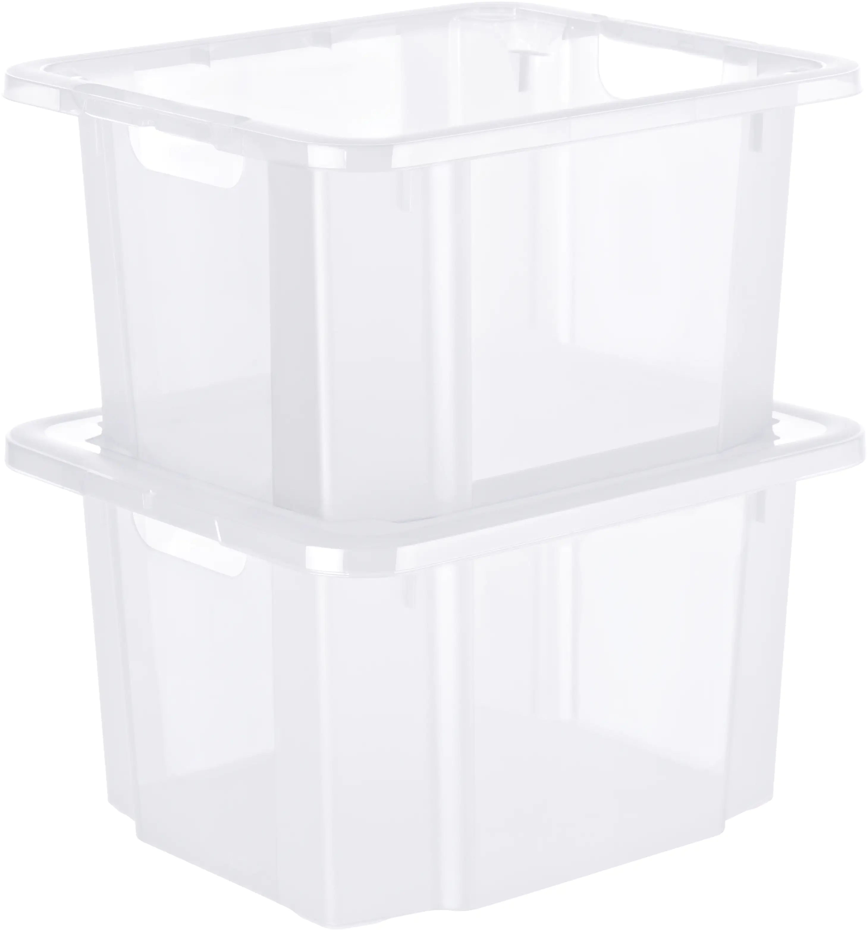 Rotho Drehstapelbox Reverso 26 L transparent Rotho Drehstapelbox Reverso 26 L transparent