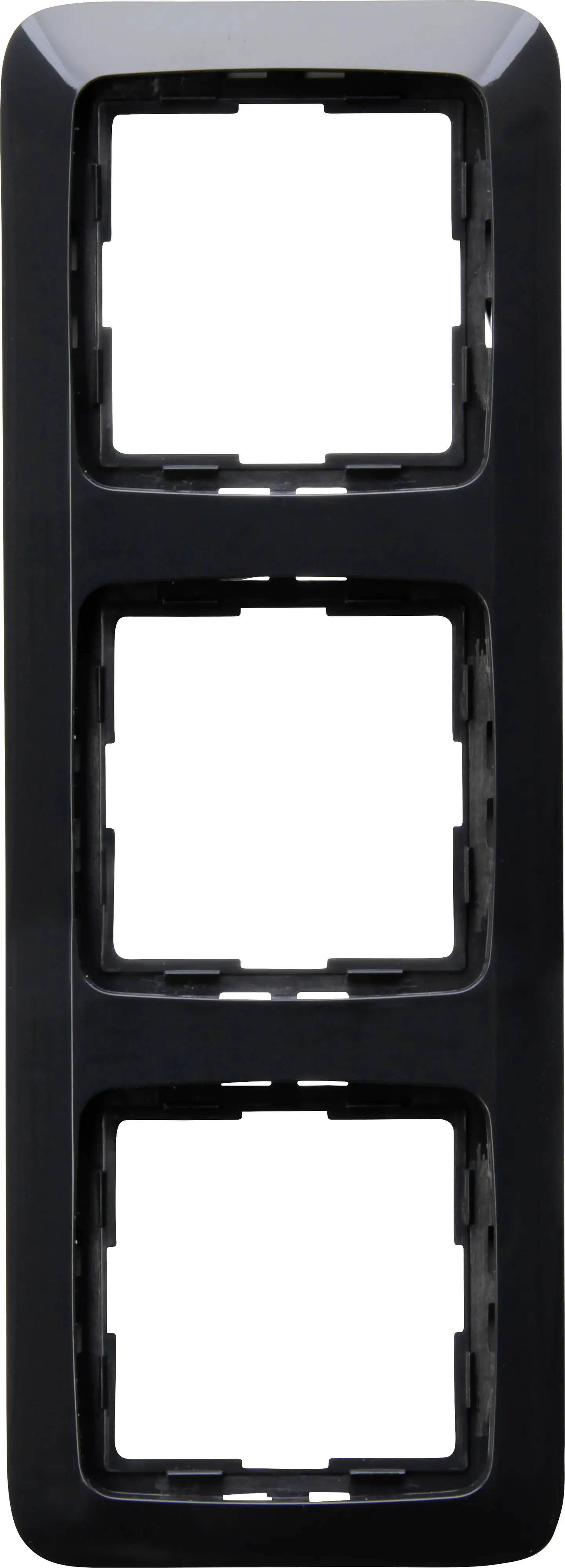 Kopp Abdeckrahmen 3-fach Rivo anthrazit, 404315069