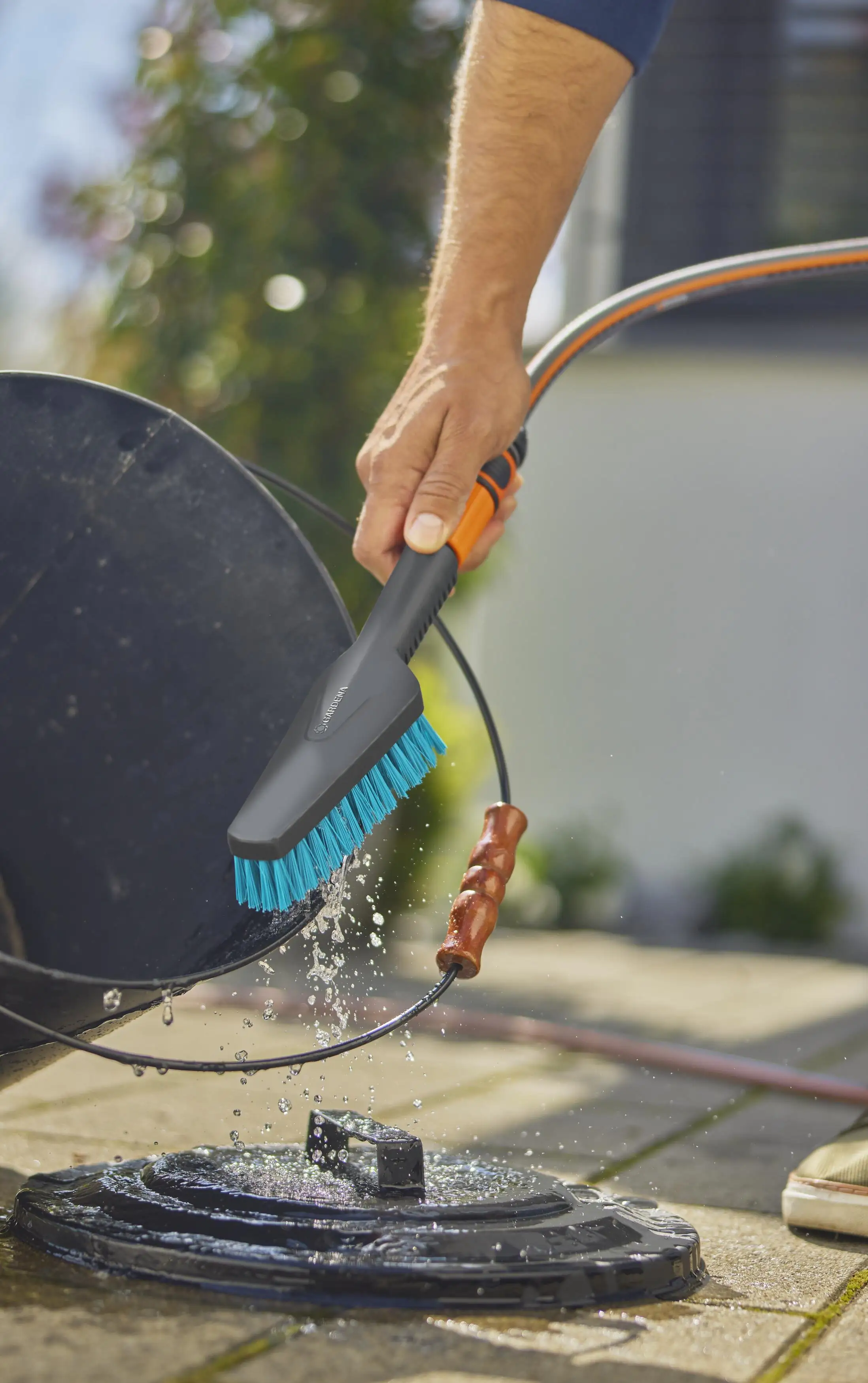 Gardena Cleansystem Handbürste S hard 29,9 cm