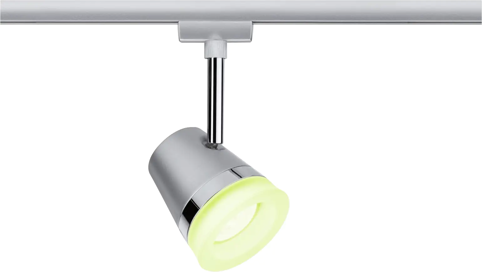 4000870955253_2843483 Paulmann URail Zigbee Schienenspot Cone chrom-matt 18 cm RGBW GU10