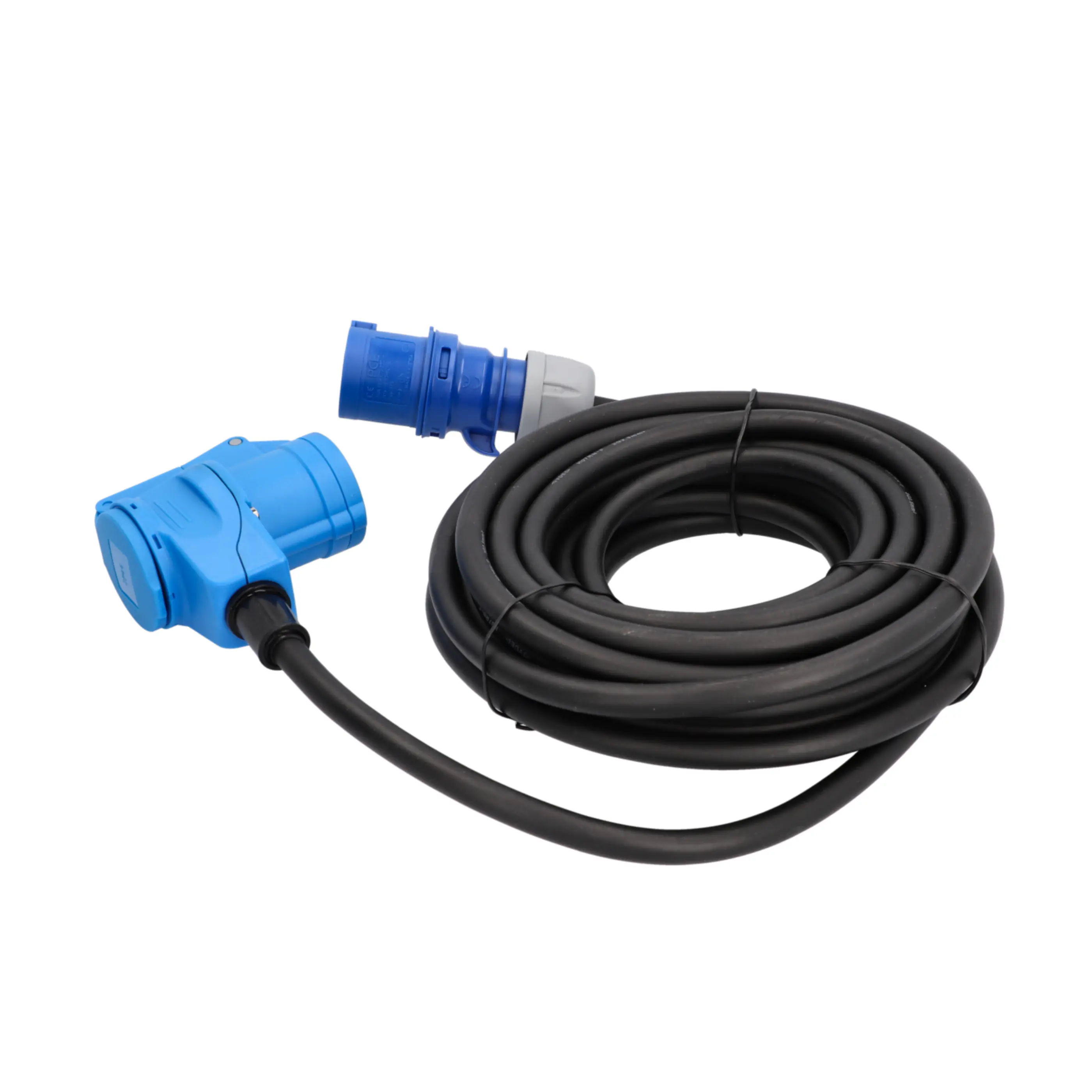 Unitec CEE-Verlängerung 3-polig H07RN-F 3 x 2,5 schwarz 25 m