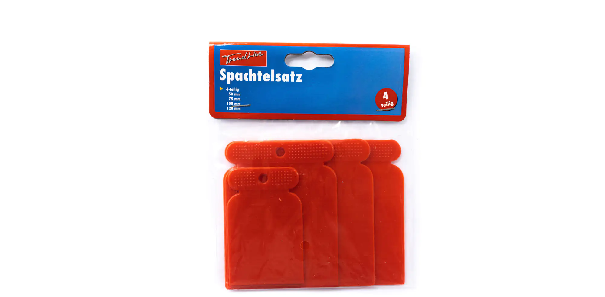 TrendLine Flächenspachtel-Set 4-teilig