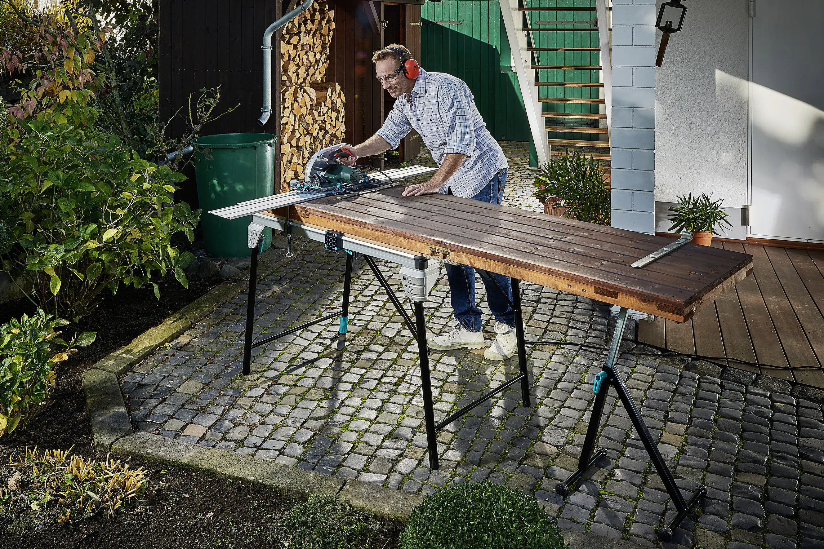 Wolfcraft Arbeitstisch Master work 1600 bis 120 kg Wolfcraft Arbeitstisch Master work 1600 bis 120 kg
