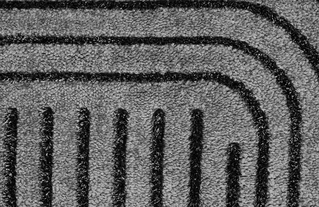 Luxor Living Teppich Enna, grau, 80 x 150 cm