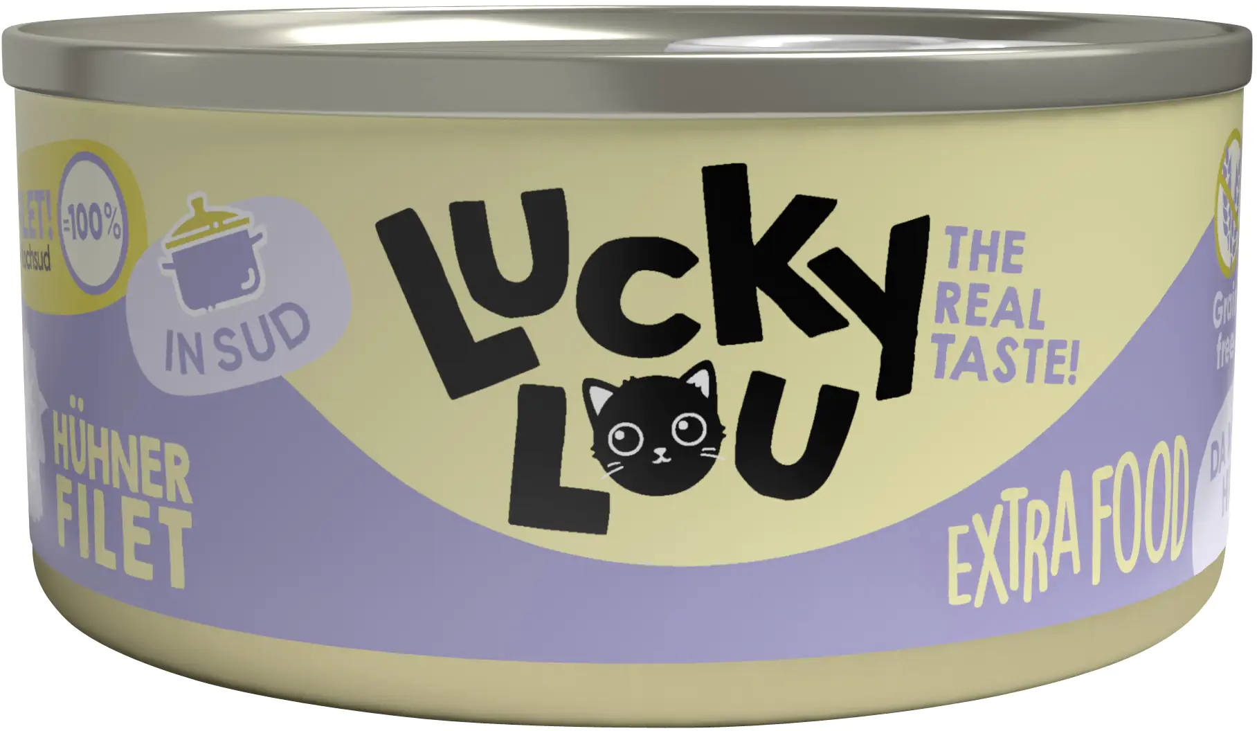 Lucky Lou Extrafood Hühnerfilet in Brühe 70g Lucky Lou Extrafood Hühnerfilet in Brühe 70g