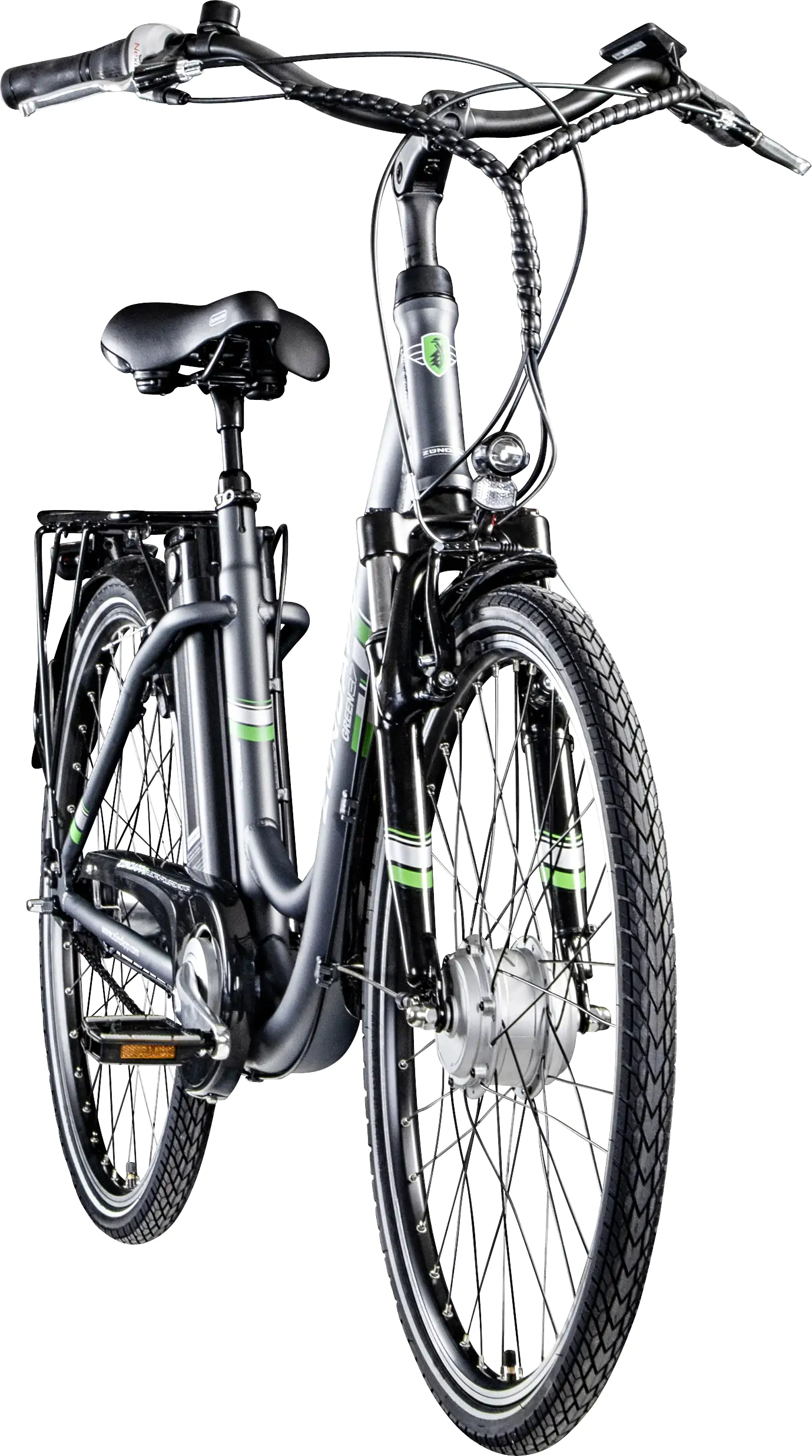 Zündapp E-Bike City Green 3.7 26 Zoll 7-Gang 374 Wh grau