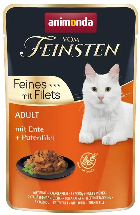 Animonda Katzenfutter Vom Feinsten Ente und Pute 85 g Animonda Katzenfutter Vom Feinsten Ente und Pute 85 g