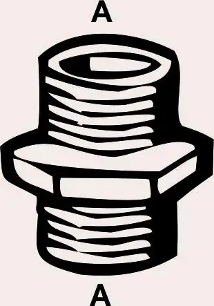 Cornat Doppelnippel 1 1/4" verzinkt