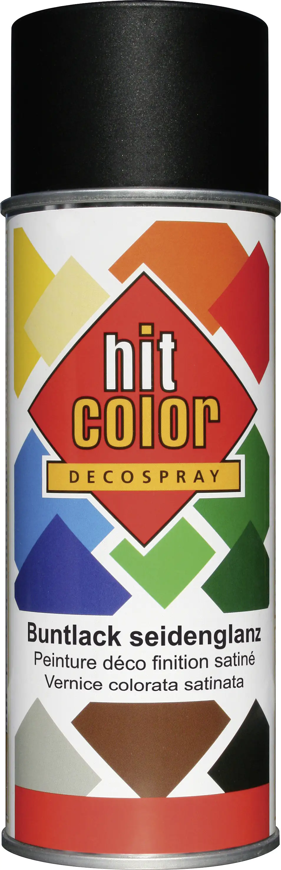 Belton Hitcolor Lackspray 400 ml tiefschwarz seidenglanz
