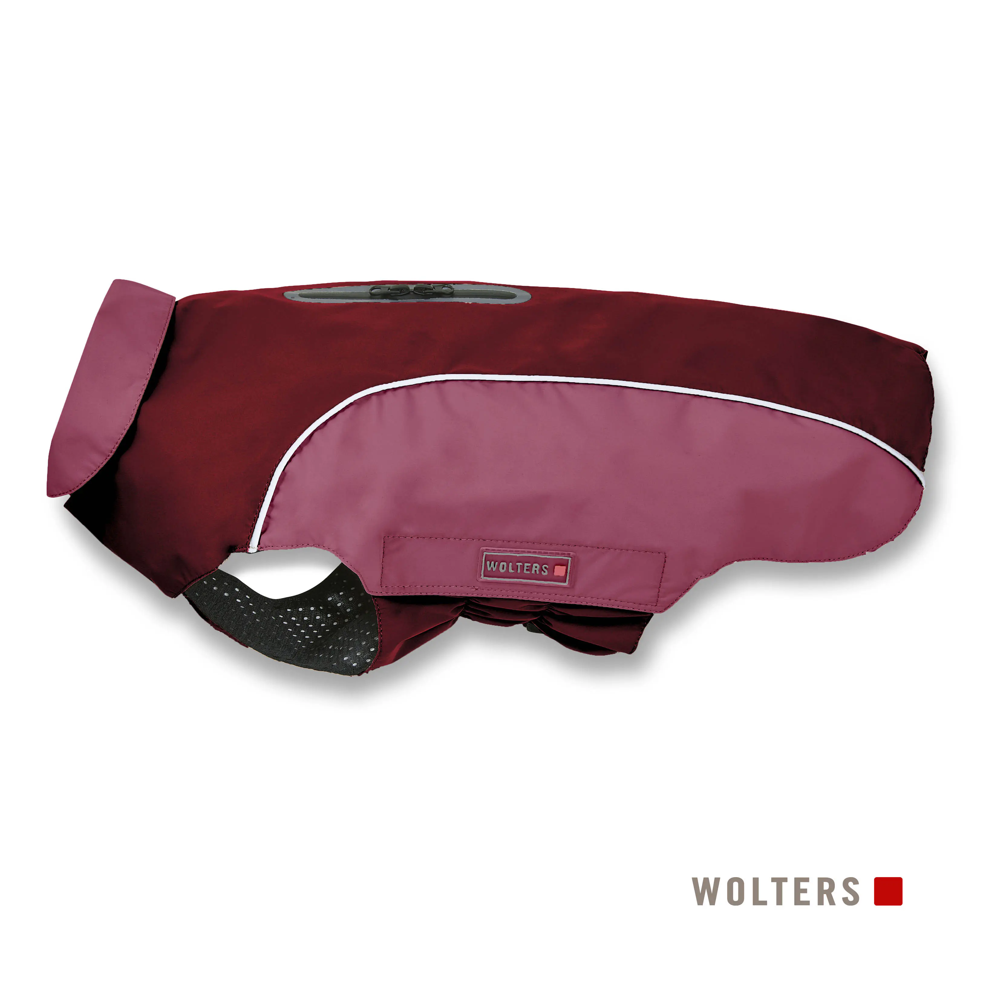 Wolters Hundebekleidung Regenjacke Easy Rain dunkelrot/himbeere