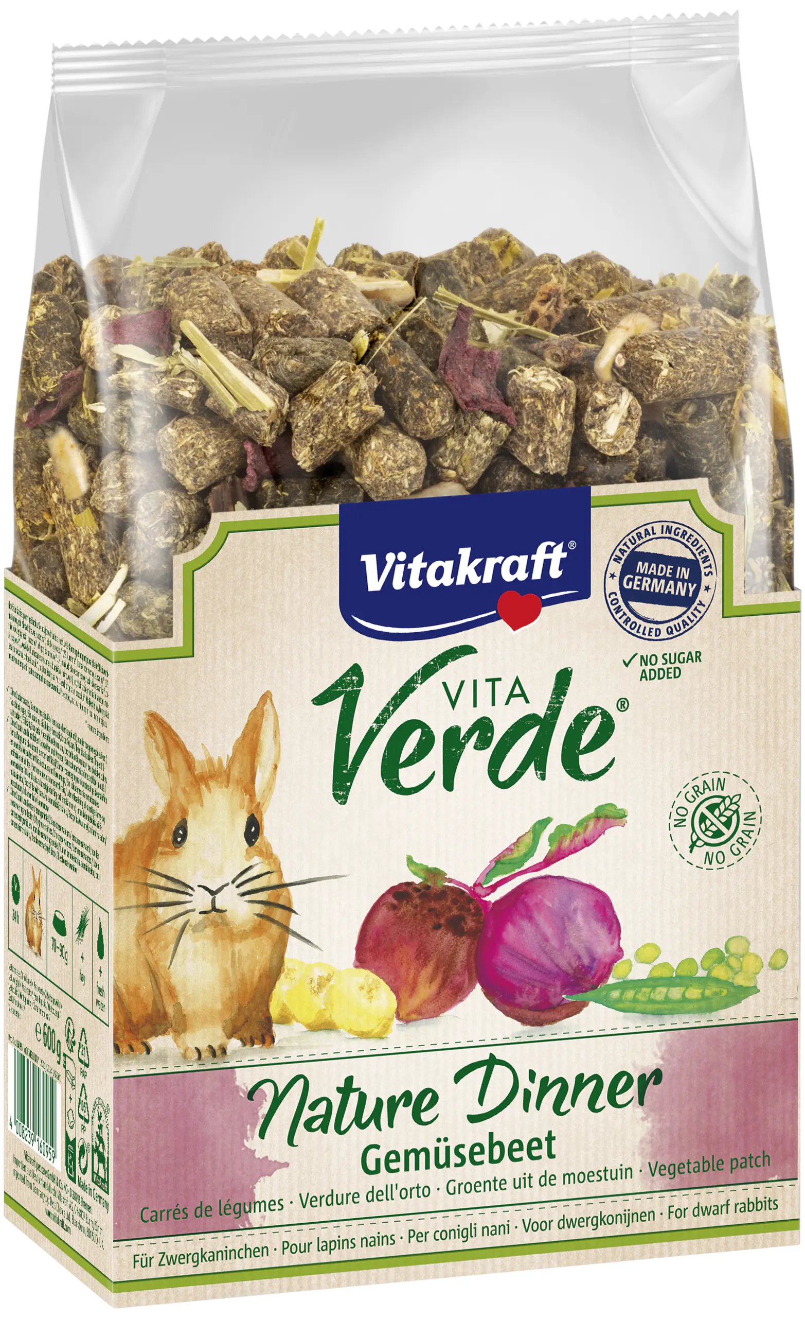 Vitakraft V.Verde NatureDinner Gemüse 600 g