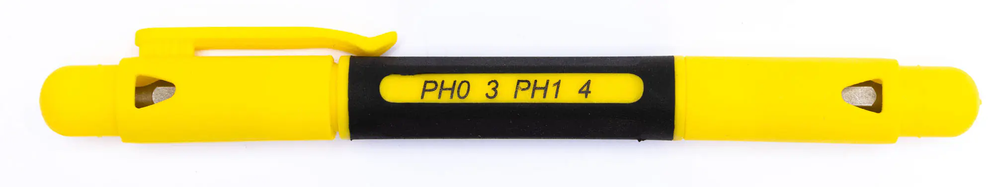 TrendLine Schraubendreher Pocket doppelköpfige Bits Schlitz und Kreuz TrendLine Schraubendreher Pocket doppelköpfige Bits Schlitz und Kreuz