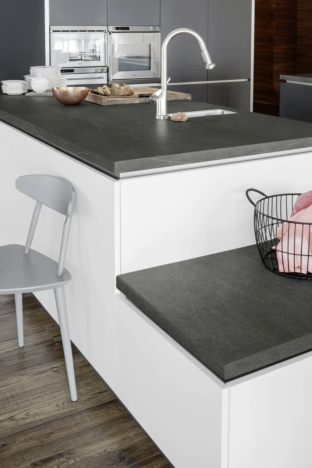 Kaindl Arbeitsplatte Schiefer 260 x 60 cm, 28 mm