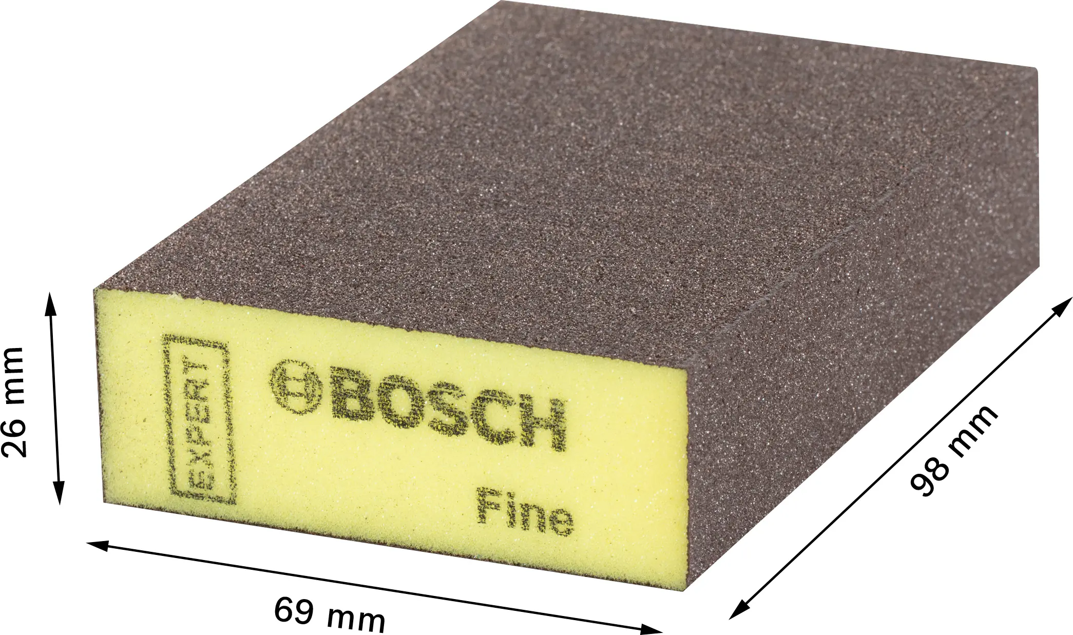 Bosch Expert S471-Standard-Schleifblock 26 x 69 x 97 mm fein