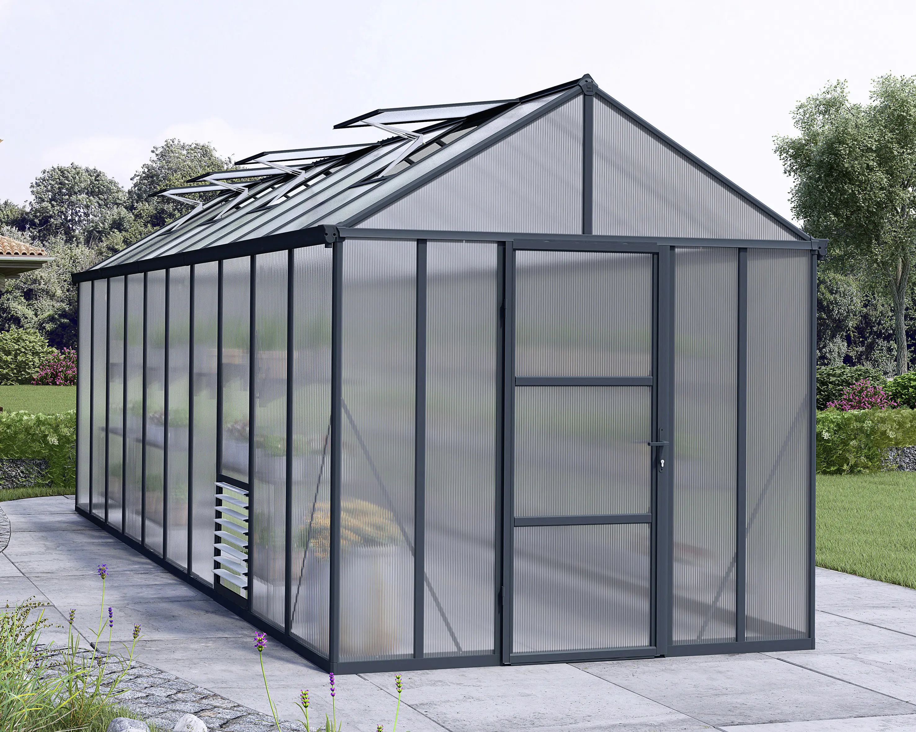 Canopia Gewächshaus Glory 8X20 244,5 x 603 x 268,5 cm