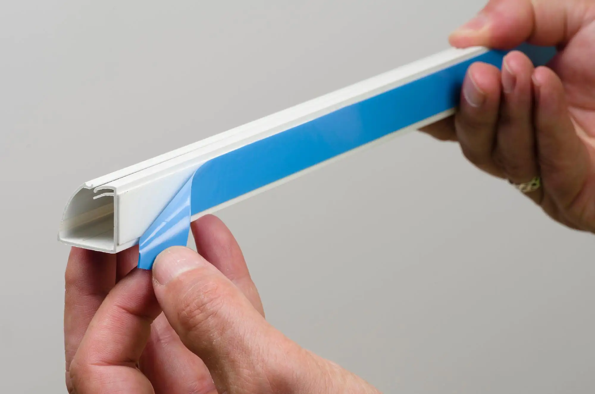 D-Line Design Kabelkanal 22x22mm holzoptik 2 m, Viertelkreis