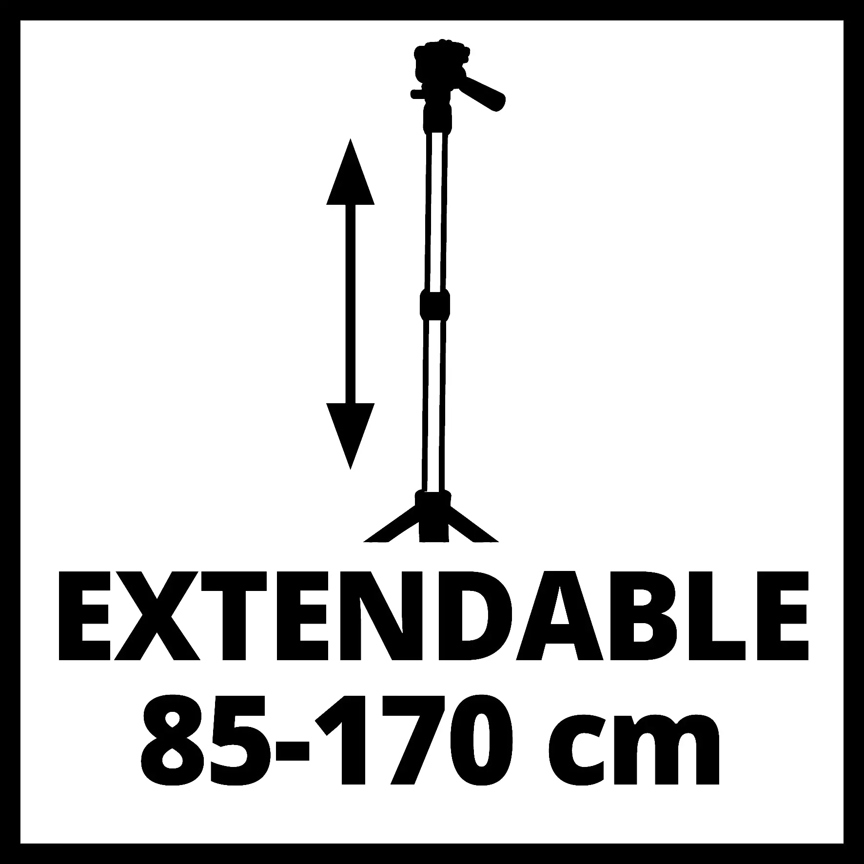 Einhell Teleskop-Stativ Tripod 85-170 cm für Laser und Leuchten Einhell Teleskop-Stativ Tripod 85-170 cm für Laser und Leuchten