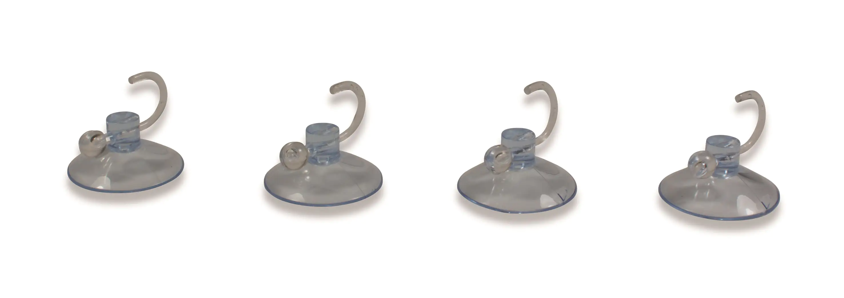 Riffelmacher Saugnapf mit Kunststoff-Haken 10 Stück