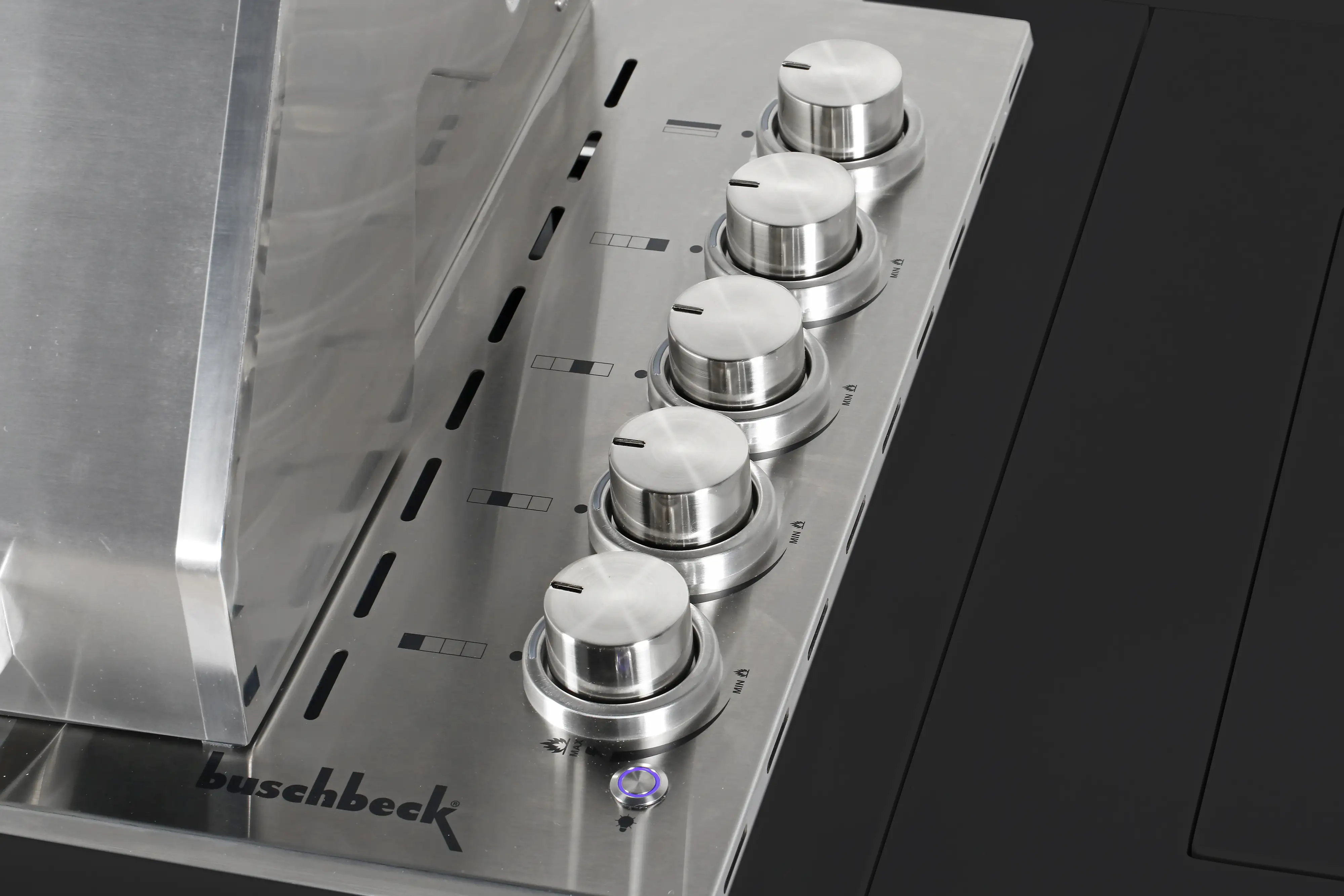 Buschbeck Outdoorküche Brighton inkl. Kühlschrank und Spüle mit Armatur