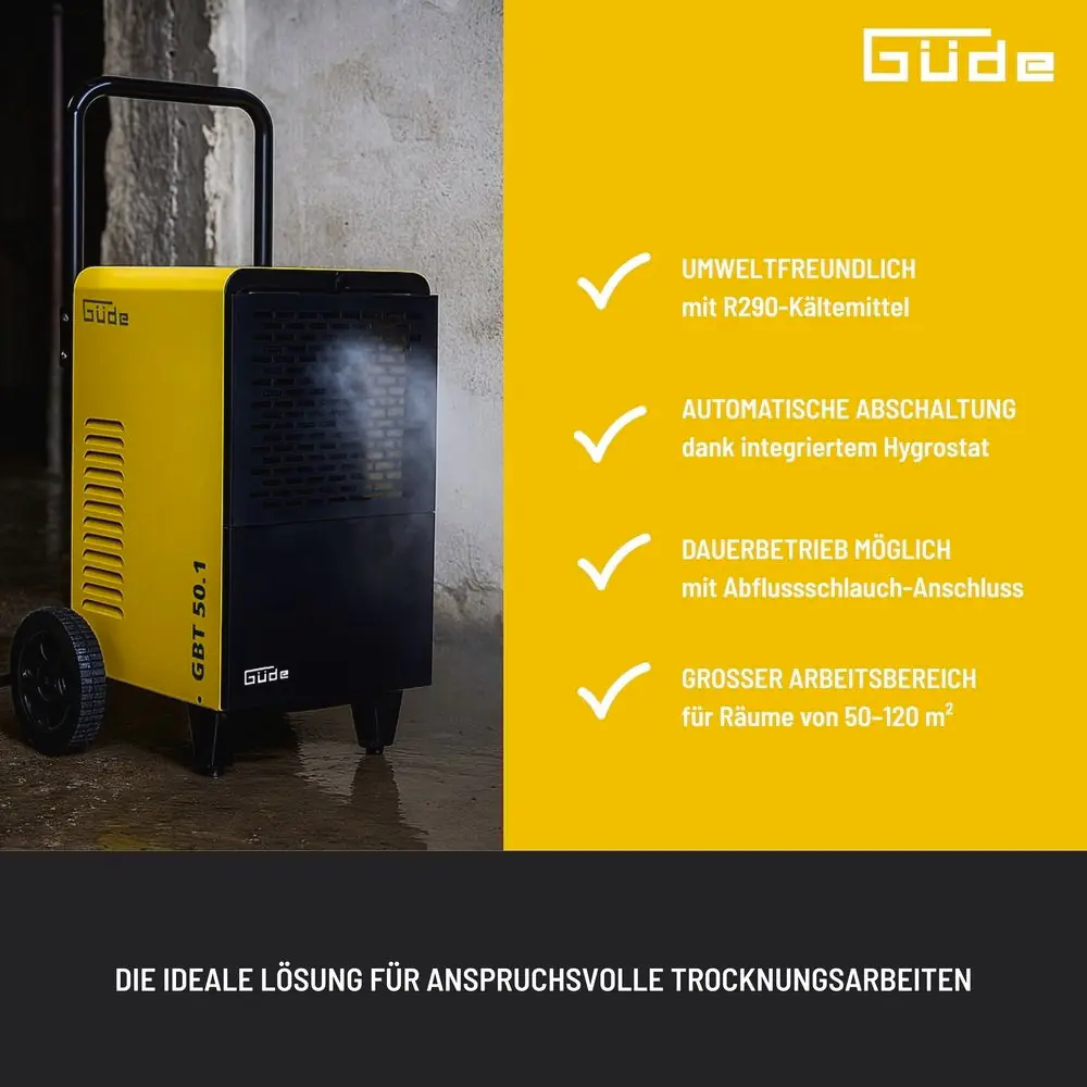 Güde Bautrockner GBT 50.1 220-240 V 900 W