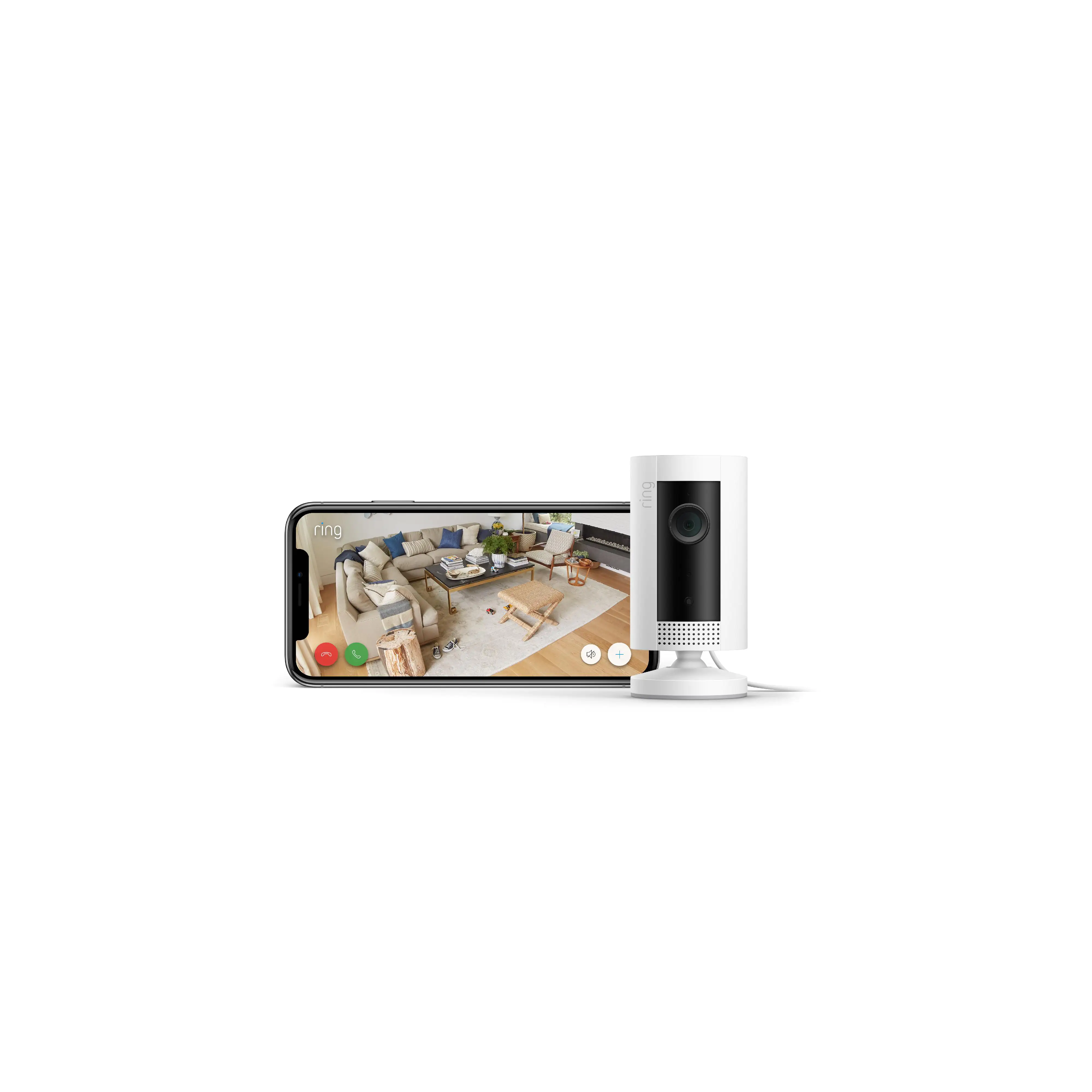 Ring Indoor Cam weiß Überwachungskamera innen, HD-Video, WLAN Ring Indoor Cam weiß Überwachungskamera innen, HD-Video, WLAN