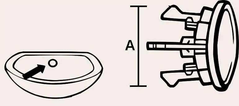 Cornat Zierstopfen verchromt Ø 20-26 mm