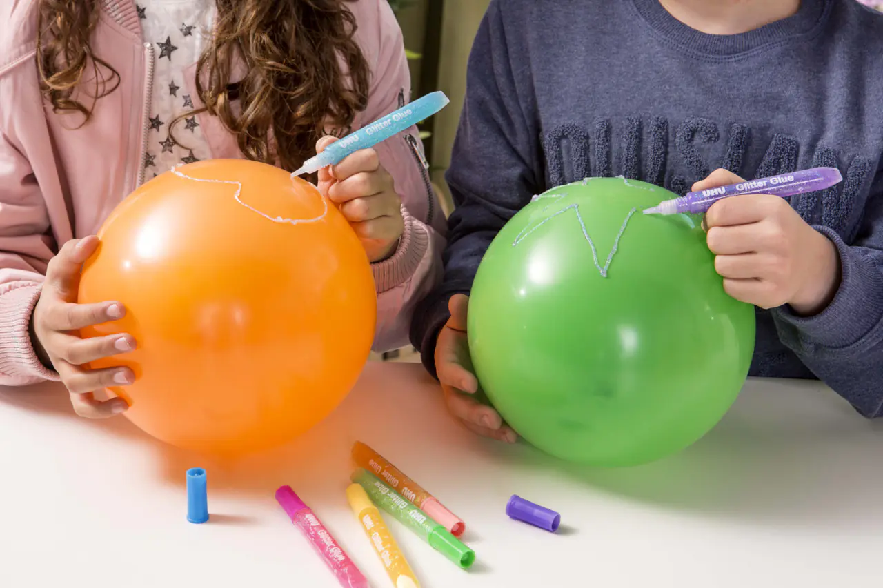 UHU Glitter Glue Shiny 6 x 10 ml