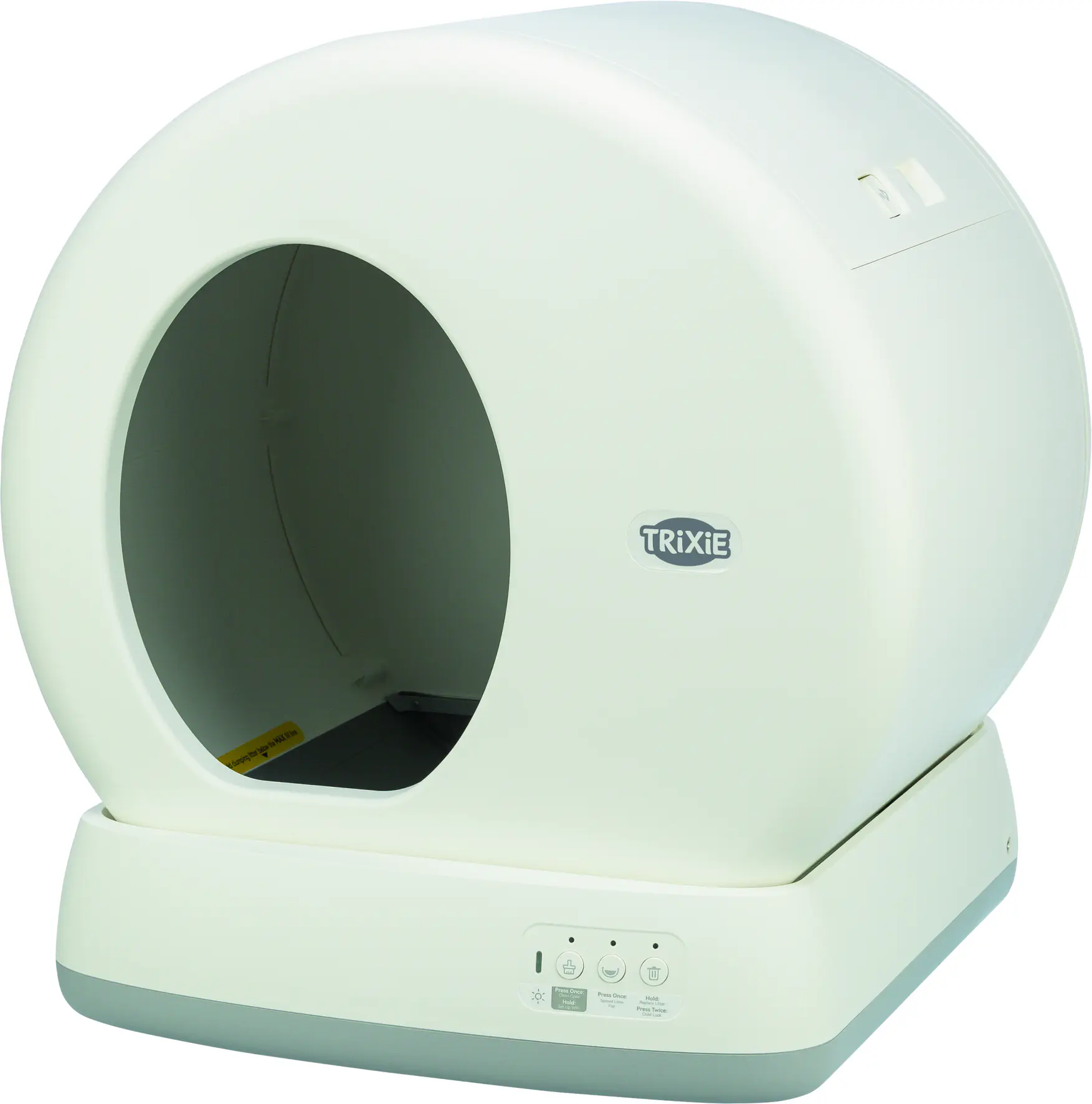 Trixie Selbstreinigende Katzentoilette 53 x 55,5 x 52 cm weiß