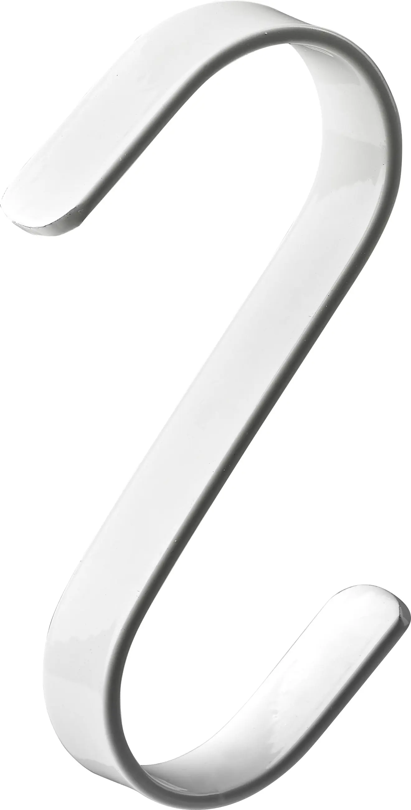 Hettich S-Haken 75 x 65 mm Stahl weiß