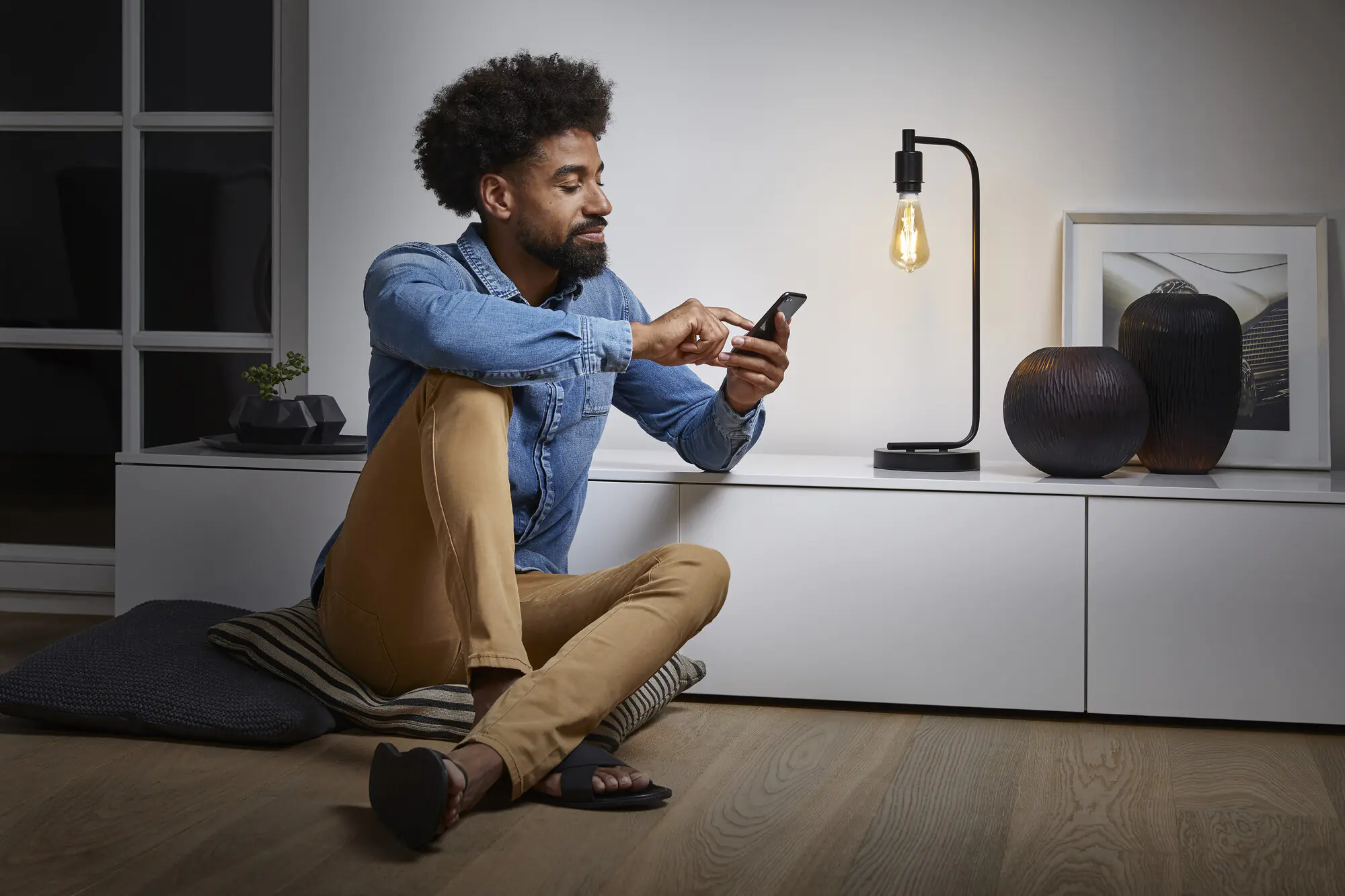 Ledvance LED Leuchtmittel Smart+ BT CLA Edison 45 Edisonform E 27 - 6 W