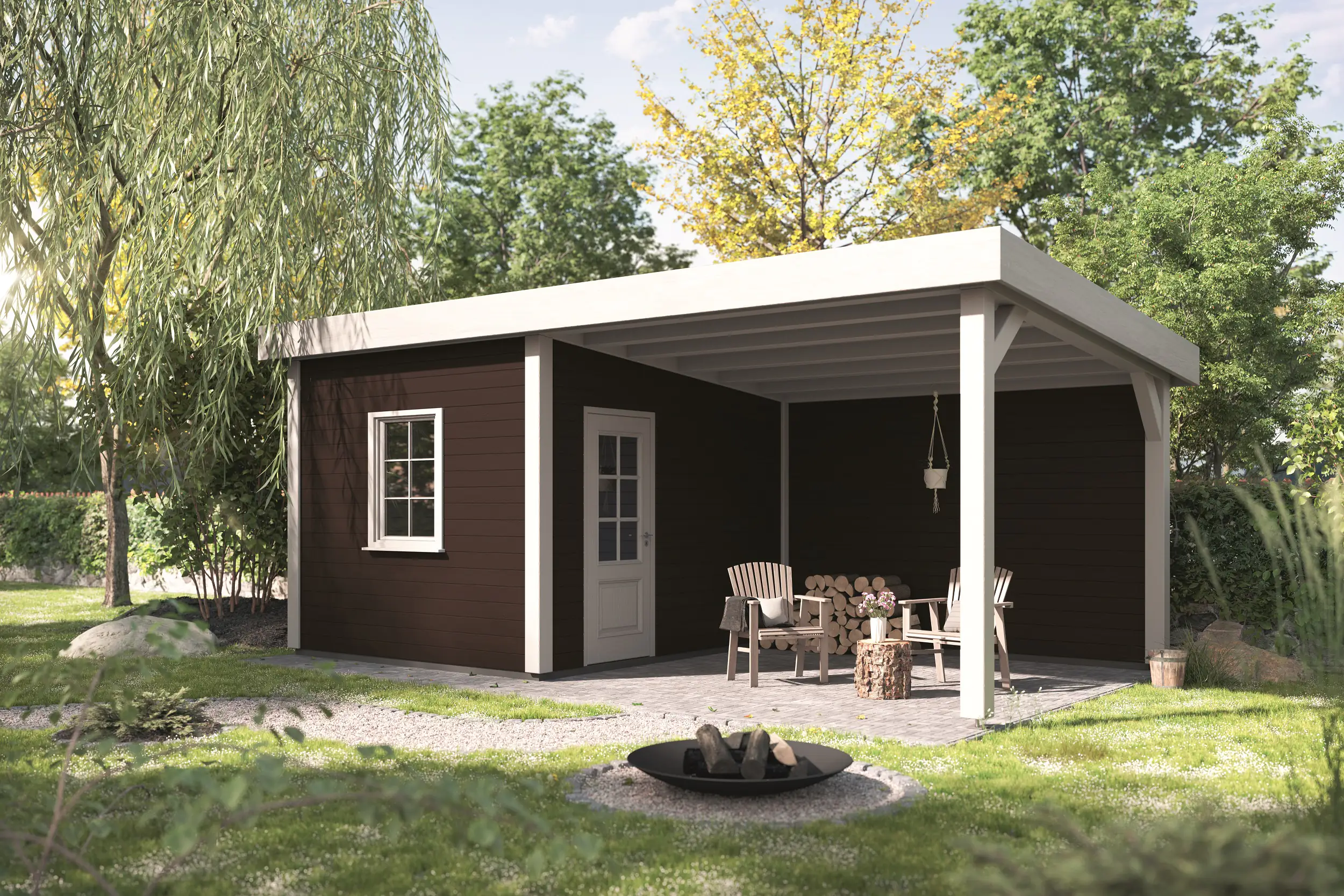 Alpina Wetterschutzfarbe deckend 0,75 L schokoladenbraun Alpina Wetterschutzfarbe deckend 0,75 L schokoladenbraun