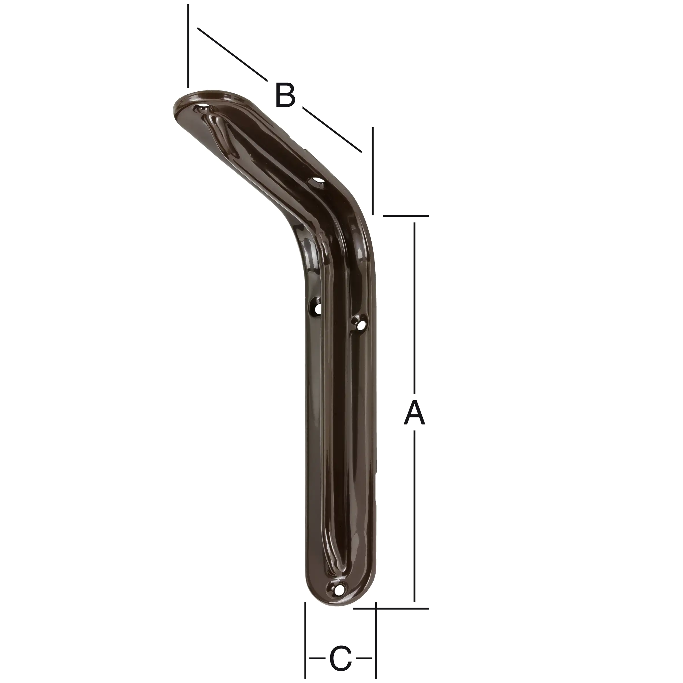 Vormann Format-Standard-Konsolen braun 14.5 x 10 cm