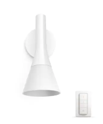 8718696168851 Philips Hue Wandleuchte White Ambiance Explore weiß 27,1 x 19,8 cm