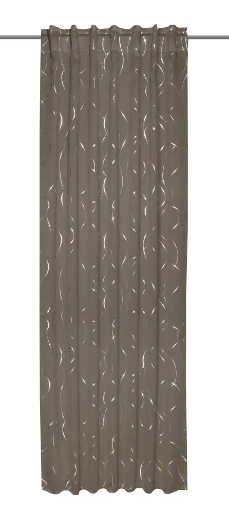 Neusser Collection Schlaufenschal verdeckte Schlaufen taupe 135x245 cm