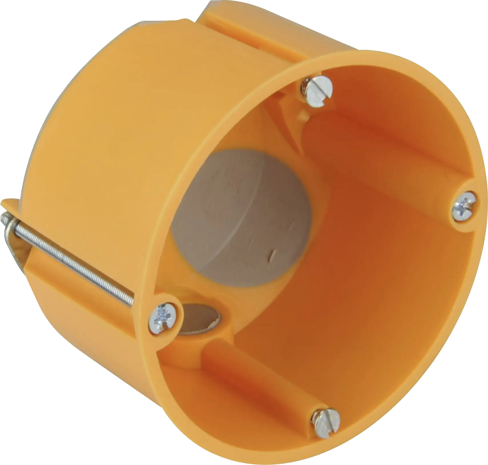 Hohlwand-Schalterdose 47 mm orange Hohlwand-Schalterdose 47 mm orange