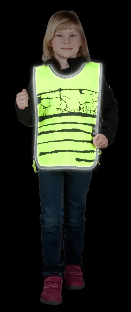 9001778445209_002 Walser Reflektierende Kinderweste gelb