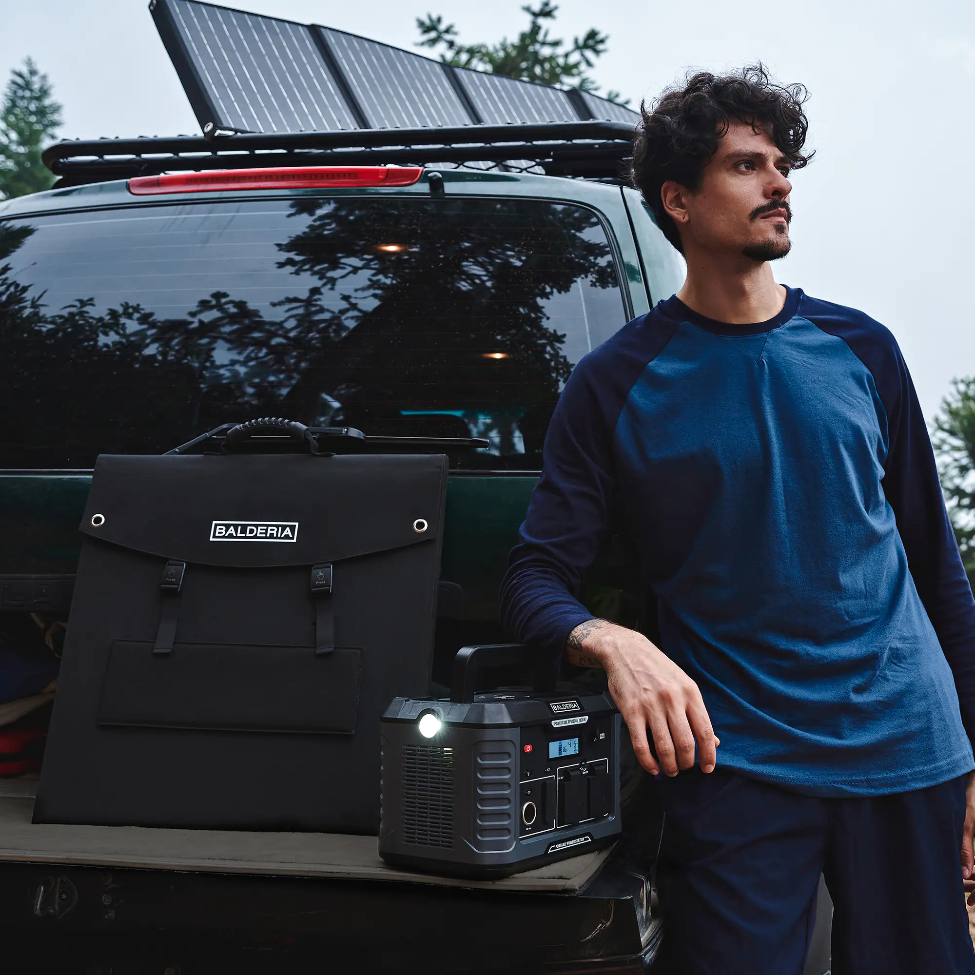 Balderia Solarboard SP60 Faltbares Solarpanel 60 Watt für Powerstation