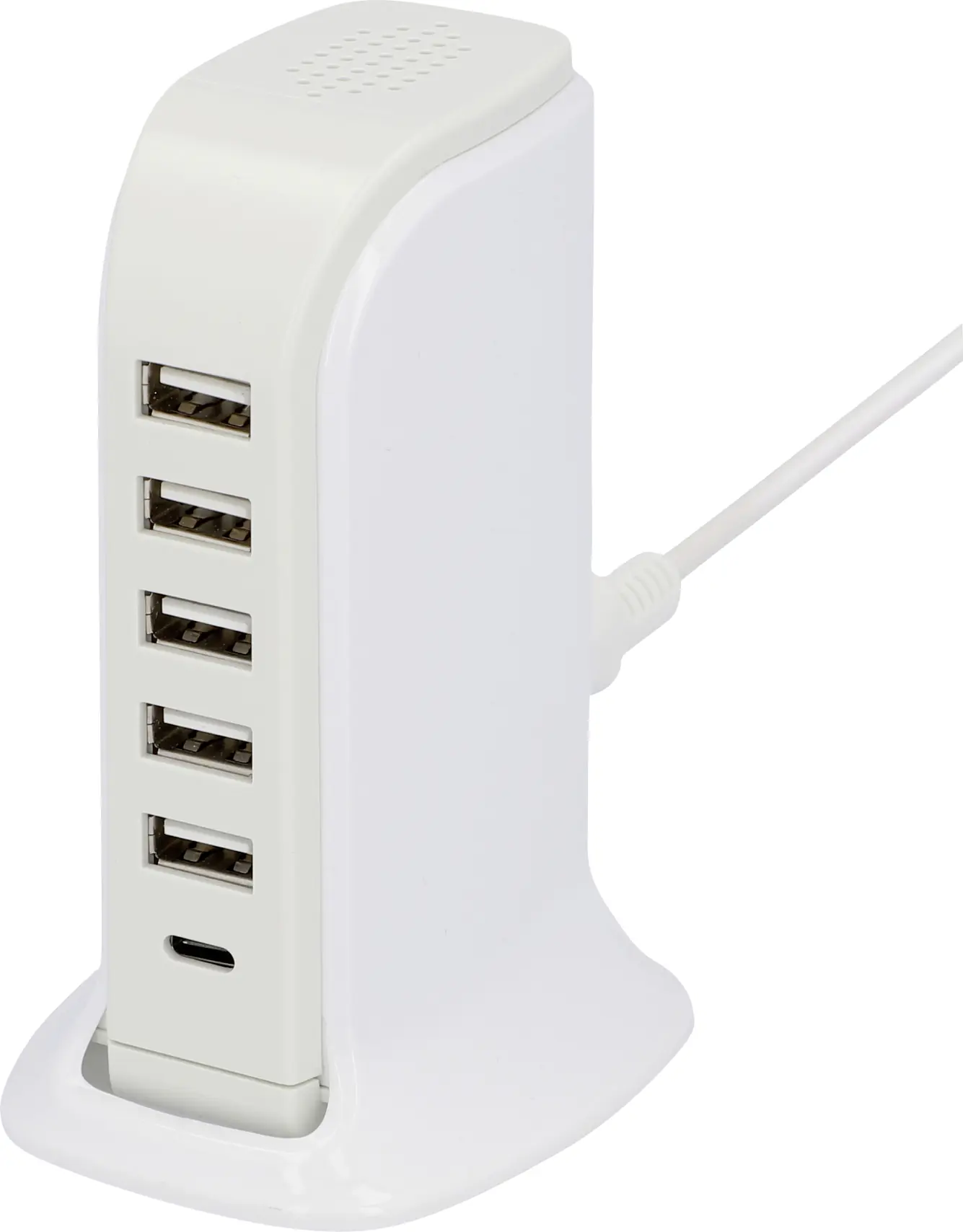 Universal-USB-Ladestation 5 x USB A, 1 x USB C