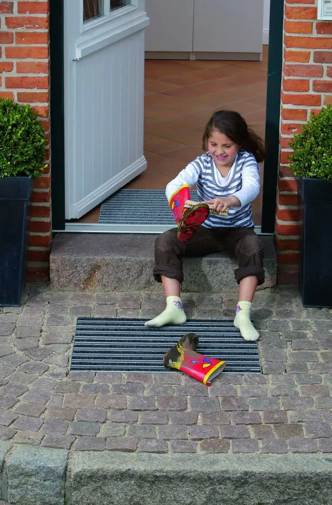 ACO Indoor Alu Schuhabstreifermatte anthrazit, 60 x 40 cm