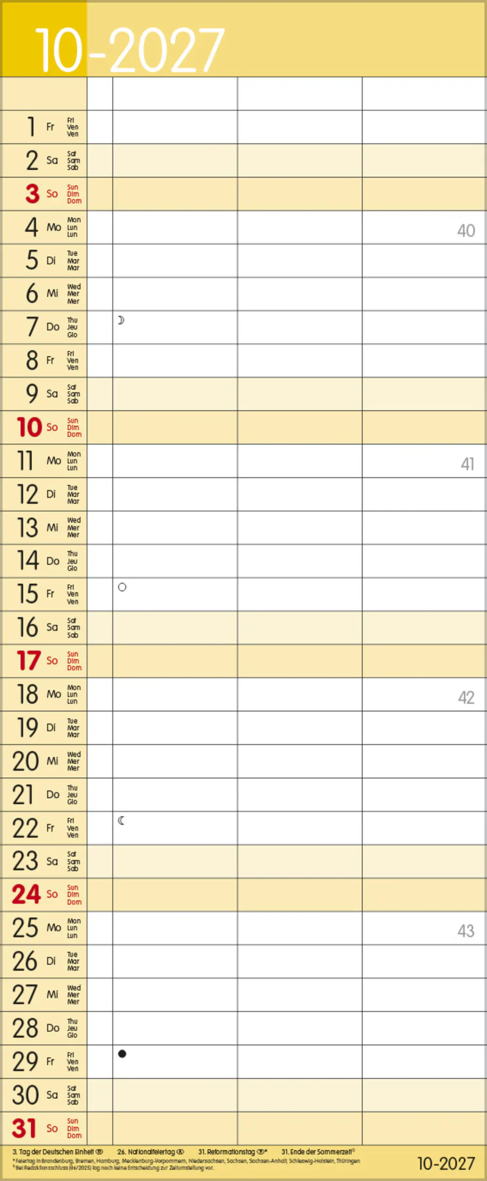 Korsch Kalender Timer for 2 Safran 2027