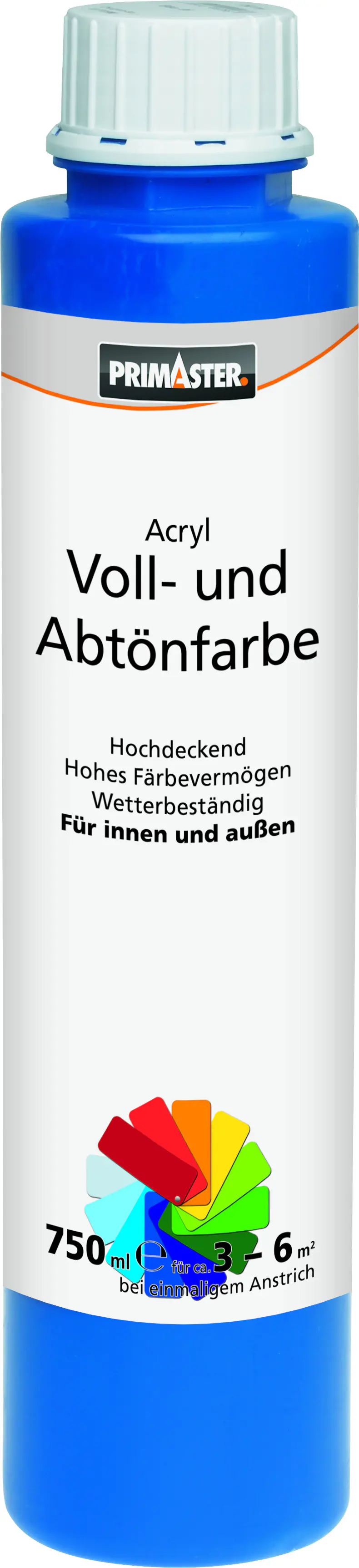 Primaster Voll- und Abtönfarbe 750 ml rot matt Primaster Voll- und Abtönfarbe 750 ml rot matt