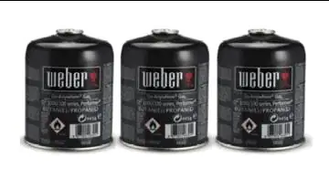 Weber Gas-Kartusche 3er-Pack Weber Gas-Kartusche 3er-Pack