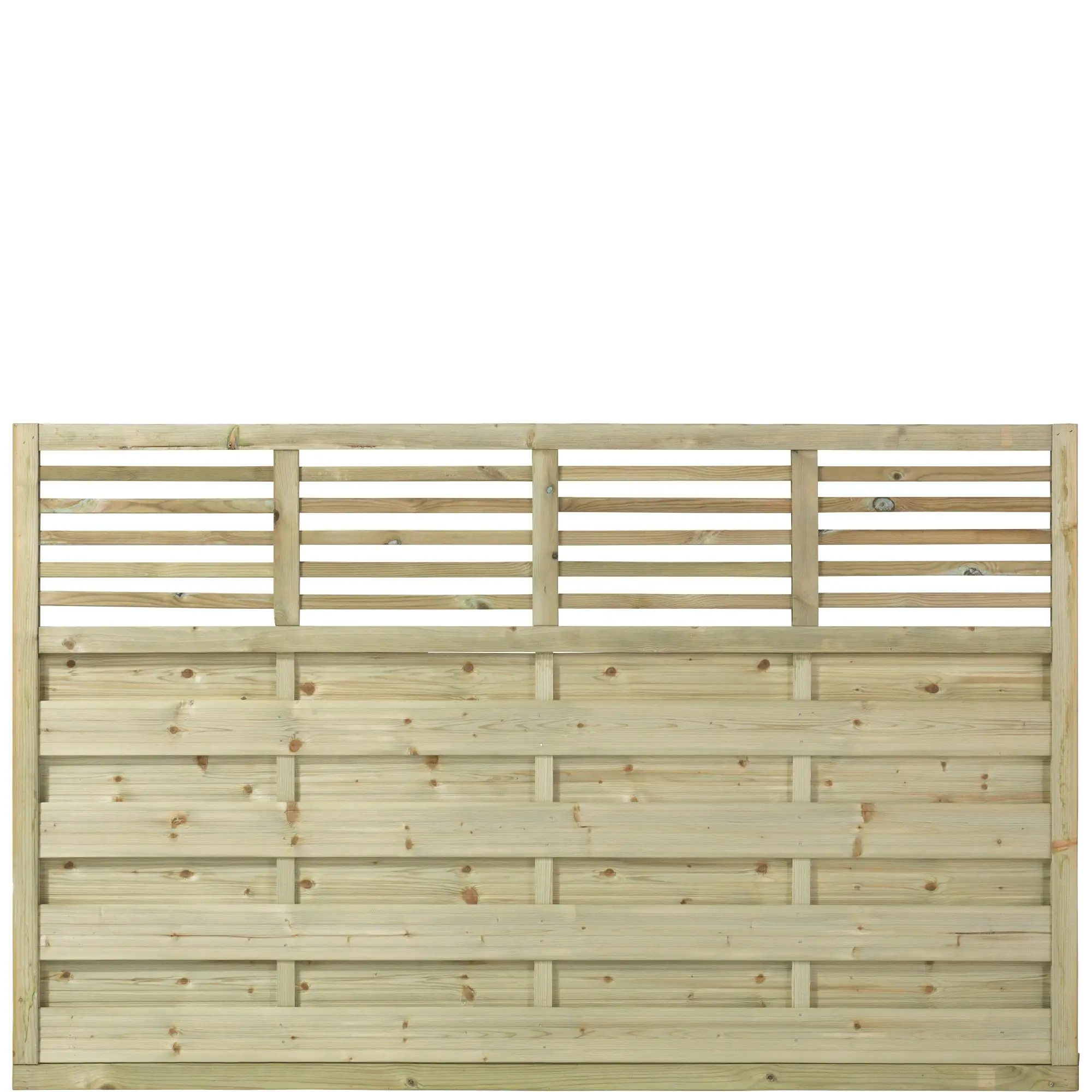 Plus Sichtschutzelement Newline 180 x 110 cm druckimprägniert Plus Sichtschutzelement Newline 180 x 110 cm druckimprägniert
