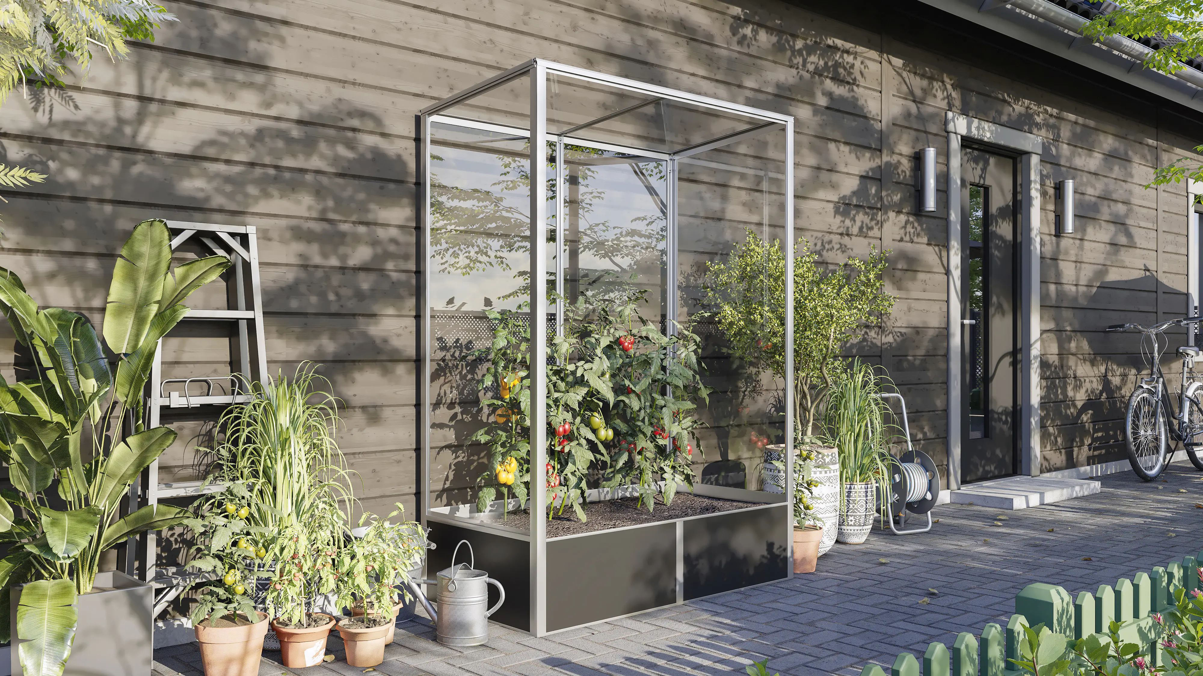 Vitavia Tomatenhaus Napoli 900 ESG alu 131 x 68 cm