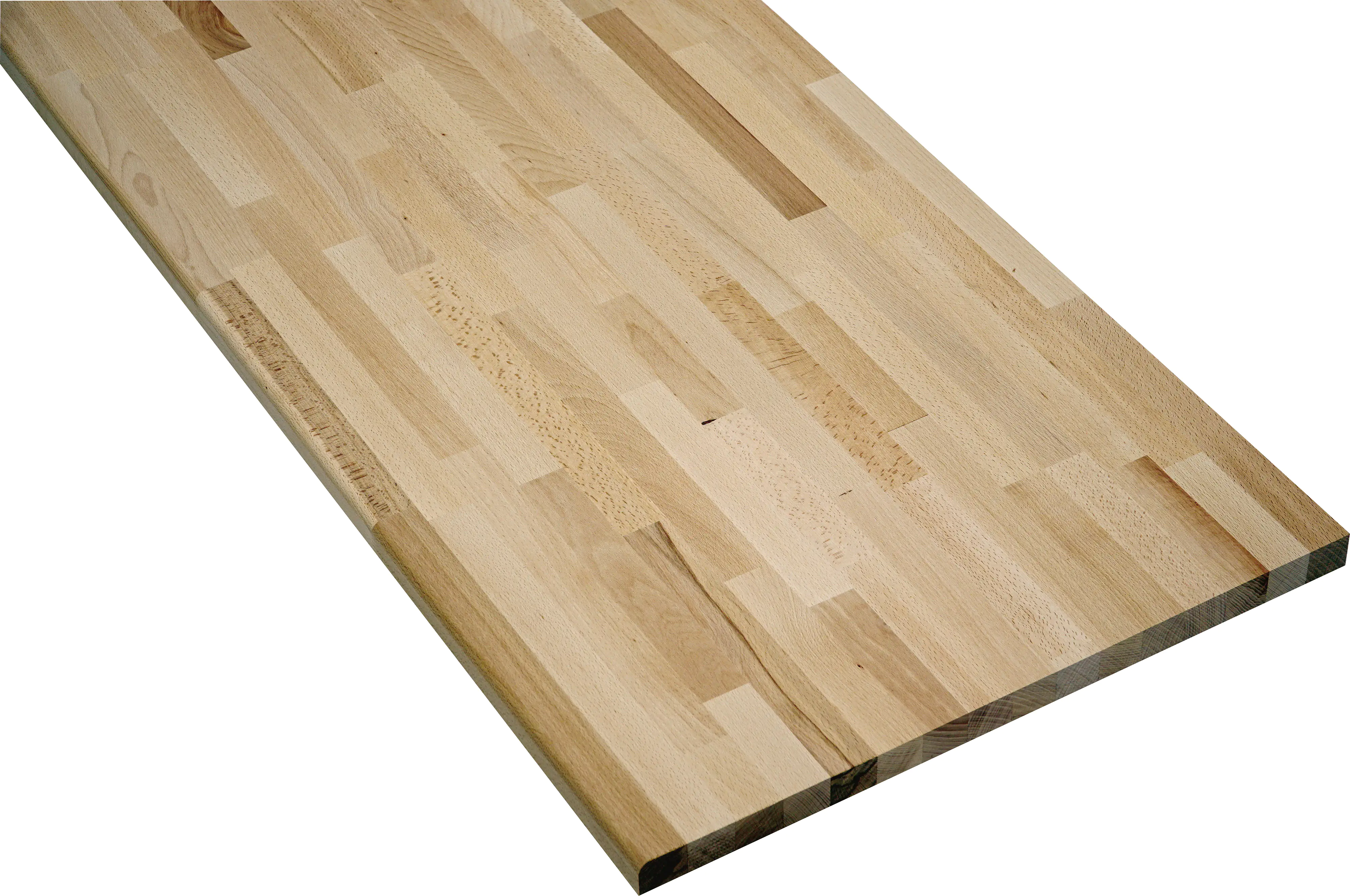 Leimholz-Arbeitsplatte Buche 300 x 90 cm 40 mm